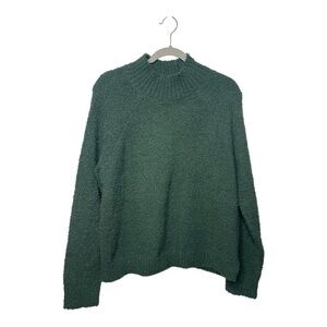 Olivia Sky‎ Popcorn Green Cowl Neck Sweater